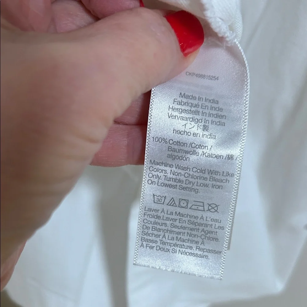 Madewell white cotton